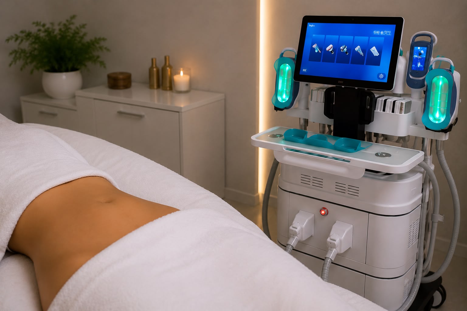 CoolSculpting body contouring treatment at Luxery Aesthetics